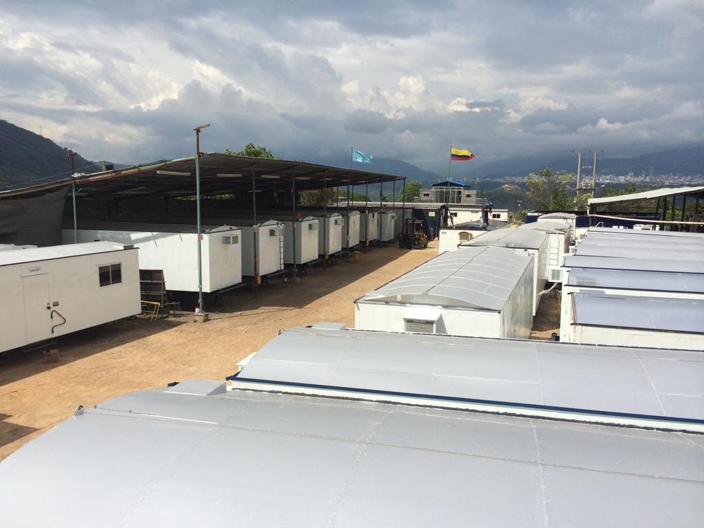 Unidad móvil PETROCAMP S.A.S. en transporte